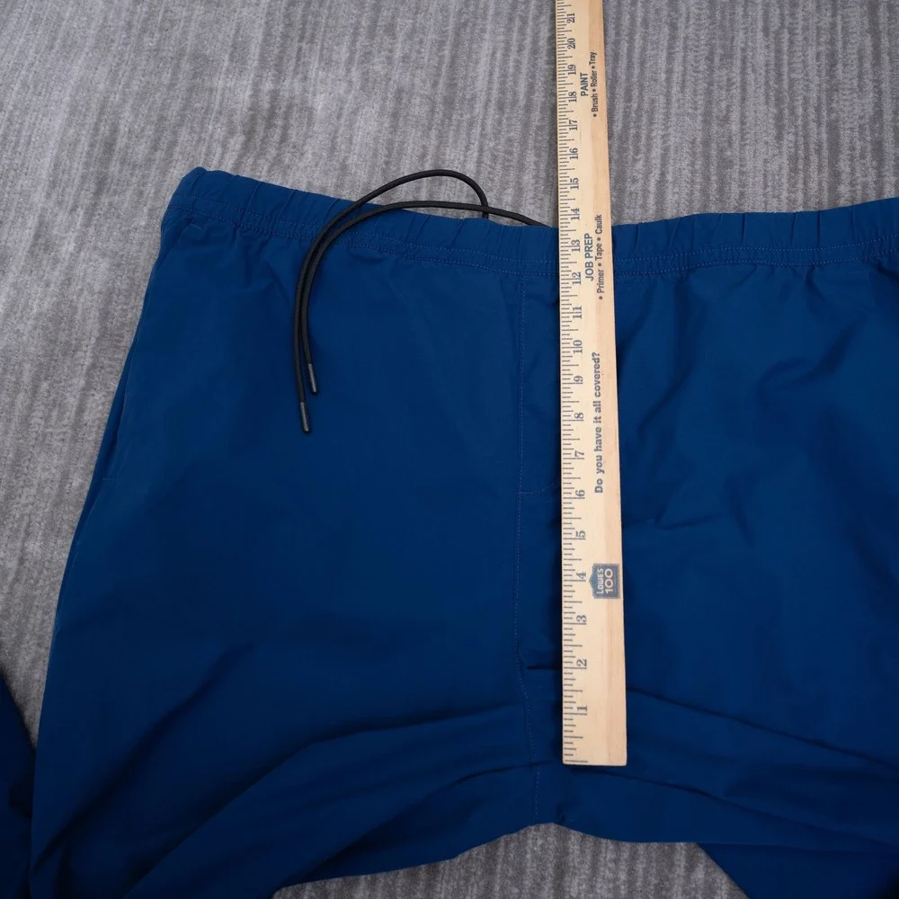 Banana Republic Core Temp Joggers Mens XXL Blue Drawstring Elastic Cuff Pants